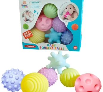 6Pcs Textured Multi Ball Set Develop Tactile Senses Toy Baby Touch Hand Ball Toys Training Ball Massage Soft Balls Kids Gifts