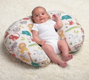 Ylsteed Removable Newborn Nursing Pillow Cover Baby Sitting Pillow Cover U-Shape Breastfeeding Pillow Slip Cover(Without Pillow)