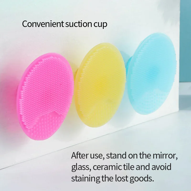 Silicone Shampoo Brush for Baby Infant Bathing Soft Silicone Boys Kids Shower Brush Head Hair Washing Massage Brushes Wipe Comb - Image 6