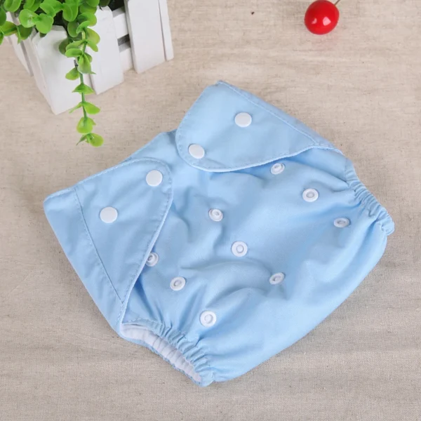 Baby Training Pants Buttons Diaper Baby Underwear Summer Washable Breathable Diaper Pants Baby Diapers Cotton Learning Trousers - Image 4