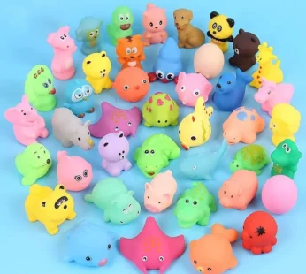 8 Pcs Set Bathing Toys Random Kids Baby Animal Bathing Splashing Sounds Small Toys