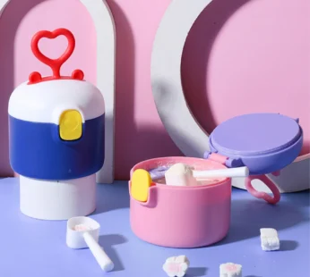 Milk Powder Box Baby Milk Powder Portable Cute Food Storage Box Essential Cereal Infant Toddle Snacks Container NO BPA