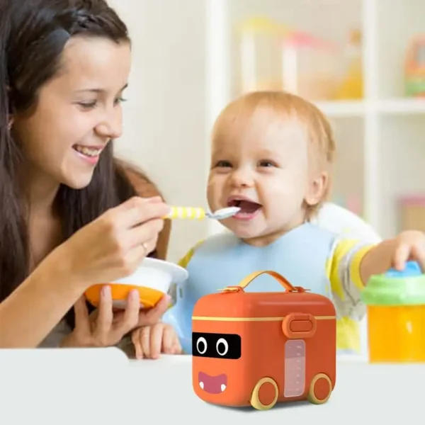 Baby Milk Powder Box Milk Powder Dispenser Sealing Box Portable Baby Food Cocoa Powder Sugar Snack Storage Container Formula Box - Image 2
