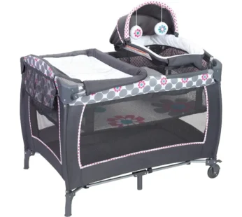 Deluxe II Nursery Center® Playard, Daisy Dots