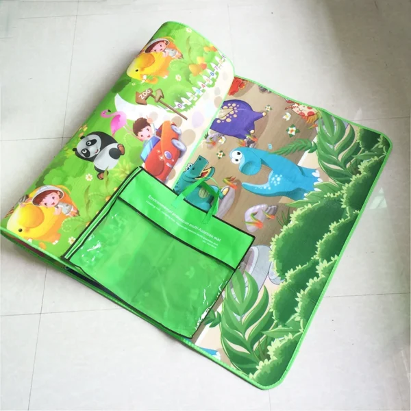 Baby Play Mat Doubel Sided Animals Kids Rug Educational Toys for Children Soft Floor Toddler Crawling Carpet Game Activity Gym - Image 2