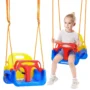 NEW 3-in-1 Toddler Swing Seat Baby Swing Seat with Adjustable Ropes Snap Hooks