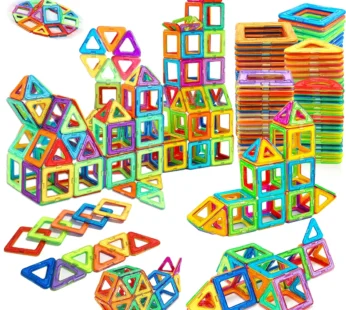 Magnetic Building Blocks DIY Magnets Toys medium size STEM Toys Construction Toys Learning Educational Magnet Toys