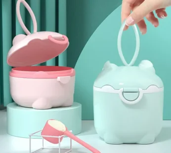 Cartoon Milk Powder Box Baby Milk Powder Portable Cute Food Storage Box Essential Cereal Infant Toddle Snacks Container NO BPA