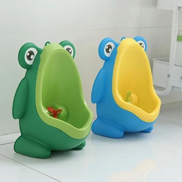 Cute Frog Potty Training Urinal Boy with Fun Aiming Target Children Stand Vertical Pee Infant Toddler Toilet Urinal Trainer - Image 5
