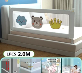IMBABY 200CM Bed Safety Rails Liftable Bed Guardrail Portable Baby Safety Bed Barrier Portable Crib Protector Beds Fence for Kid