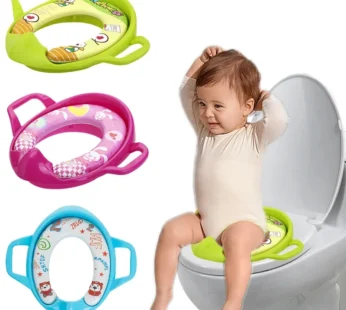 Baby Child Potty Toilet Trainer Seat Cartoon Soft Baby Toilet Seat Baby Toilet Training Toilet Chair Toilet Seat for Children