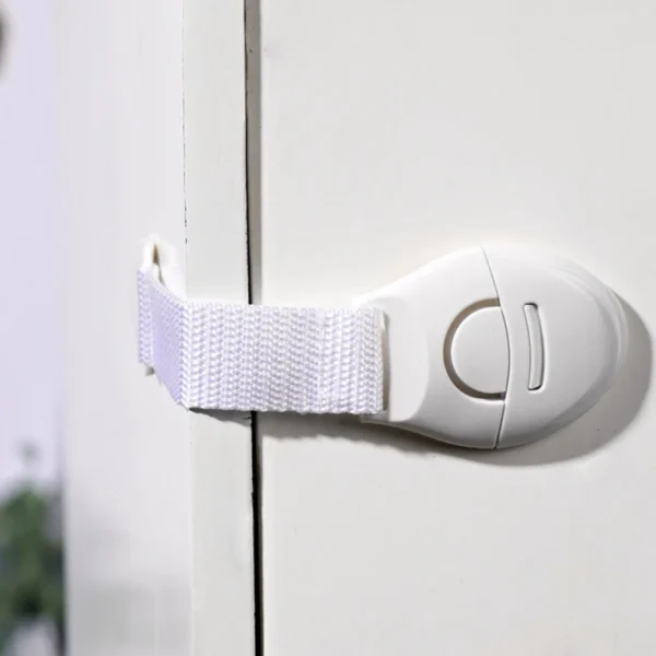 10pcs Child Safety Cabinet Lock Baby Proof Security Protector Drawer Door Cabinet Lock Plastic Protection Kids Safety Door Lock - Image 3