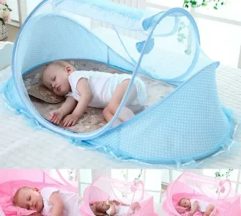 0-3 Years Portable Baby Mosquito Net – Foldable Travel Cot Bed, Infant Sleep Safe Mesh, Breathable Nursery Bedding Bed Curtain