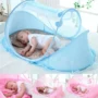 0-3 Years Portable Baby Mosquito Net – Foldable Travel Cot Bed, Infant Sleep Safe Mesh, Breathable Nursery Bedding Bed Curtain