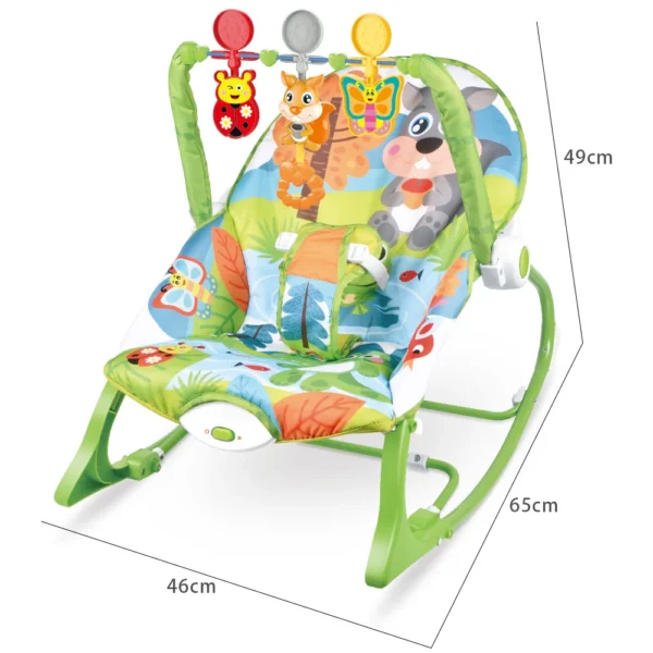 Early Electric Toys Baby Rocking Chair Electric Baby Boy Toy Sleeping Rocker With Hanging Children Toys Gifts - Image 6
