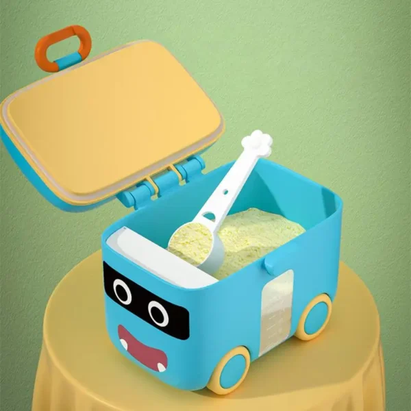 Baby Milk Powder Box Milk Powder Dispenser Sealing Box Portable Baby Food Cocoa Powder Sugar Snack Storage Container Formula Box - Image 4