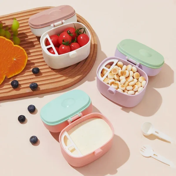 Infant Milk Powder Box Portable Food Storage Container Baby Formula Dispenser Baby Storage Dispensador De Leche En Polvo Bebe - Image 4