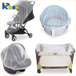 Baby Mosquito Net for Stroller Reusable Bug Net for Stroller Portable Mini Crib Portable & Durable Baby Insect Netting