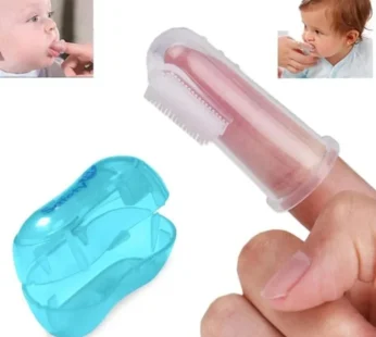 Baby Finger Toothbrush With Box Silicone Infant Tooth Brush Rubber Cleaning Soft Finger Training Toothbrush Pet Toothbrush