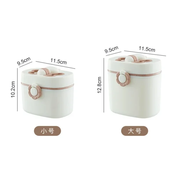 Infant Milk Powder Box Portable Food Storage Container Baby Formula Dispenser Baby Storage Dispensador De Leche En Polvo Bebe - Image 5