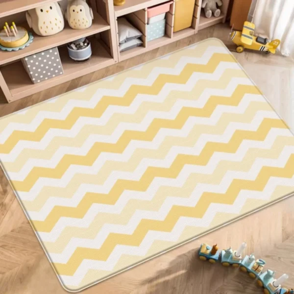 Foldable Baby Play Mat Children's Double-sided Pattern Protection Non-slip Activity Carpet Children's Educational Activity Mat - Image 4