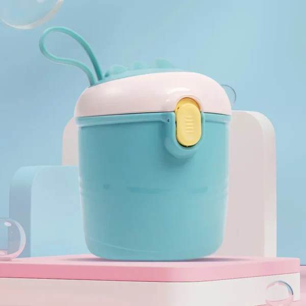 1pc Baby Milk Powder Box 220/440 ML Travel Portable Food Storage Box Safely Sealed Milk Powder Jar With Spoon Bpa Free - Image 2
