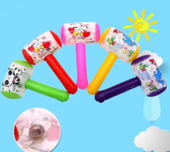 3pcs Inflatable Hammer with Bell Air Hammer Baby Kids Toys Party Favors Inflatable Toy Pool Beach Party Toy