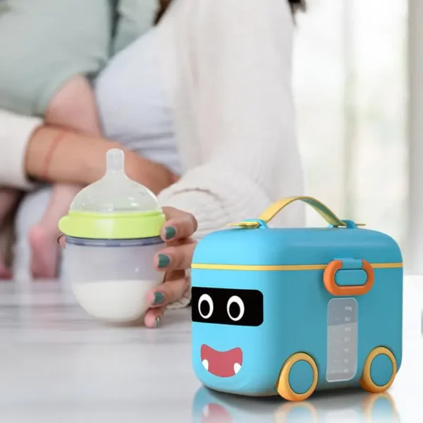 Baby Milk Powder Box Milk Powder Dispenser Sealing Box Portable Baby Food Cocoa Powder Sugar Snack Storage Container Formula Box - Image 3