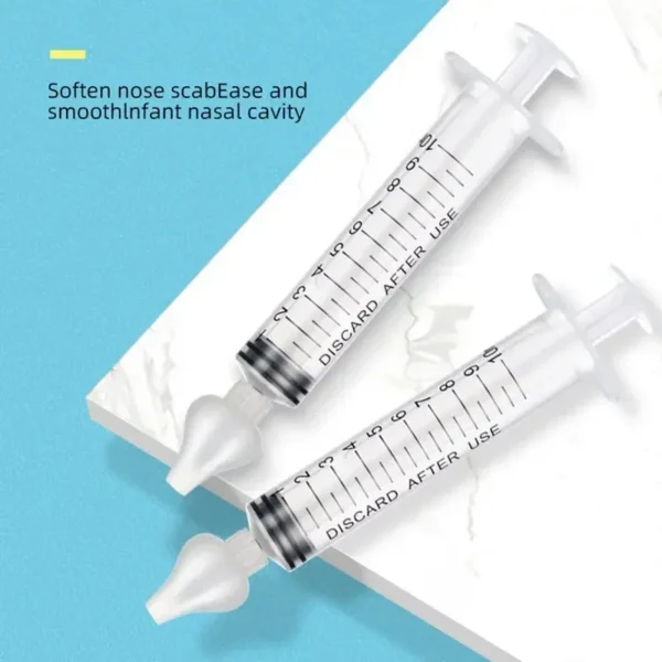 2 Pcs Baby Nasal Cleaner Baby Care Products Nose Cleaner Needle Tube Baby Nasal Washer and Infants Nasal Washer for Babies - Image 5