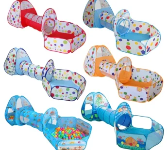 3 in 1 Baby Playpen Ball Pit Dry Pool with Balls Portable Baby Playground Baby Ball Pool Children’s Pool Balls Children’s Park