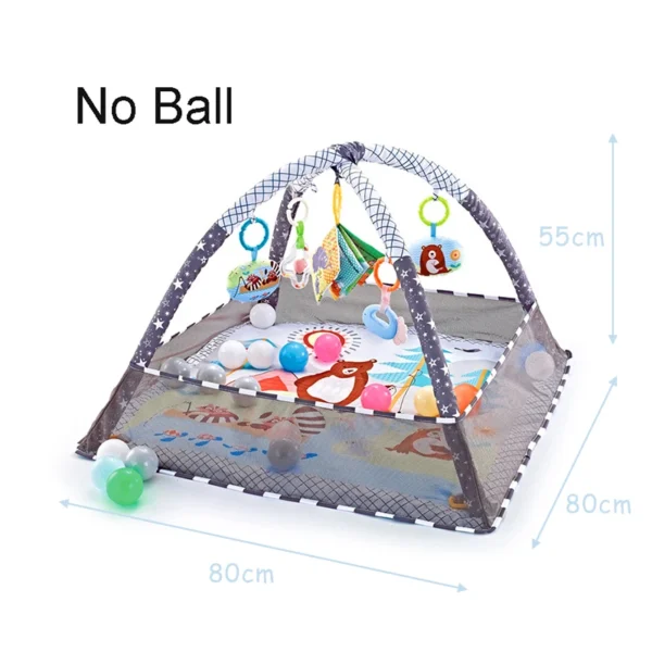 Baby Fitness Frame Crawling Game Blanket Multifunctional Educational Mat Fence Crawling Blanket Infant Rug Enlightenment Toys - Image 3