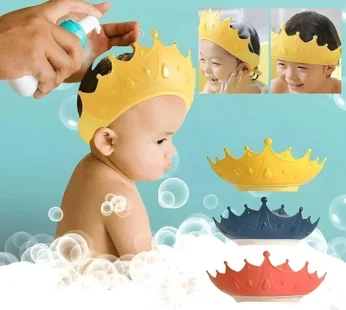 Baby Swim Shower Cap Bath Shampoo Adjustable Eye Protection Head Water Cover Baby Care Wash Hair Shower Cap For 0-6 Years Kids