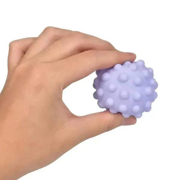 6Pcs Textured Multi Ball Set Develop Tactile Senses Toy Baby Touch Hand Ball Toys Training Ball Massage Soft Balls Kids Gifts - Image 3