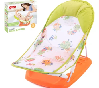 Summer Deluxe Baby Bather Seat Comfort Folding Baby Bather Rocking Chair Baby to Toddler Bath Tub – No-Slip Seat