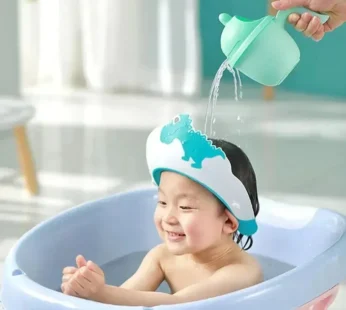 Children Bathing Shower Cap Hat Safe Shampoo Shower Bathing Bath Protect Soft Cap Hat For Baby Wash Bath Caps Cup Hair Shield