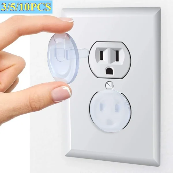 10/5/2PCS Socket Covers American Standard Baby Protection Safety Child Safety Electrical Plug Child Protection Socket Cover