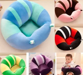 Baby Support Seat Cute Baby Sofa Chair for Sitting Up Comfy Plush Infant Seats with Stuffing Inside for 3-12 Months Baby