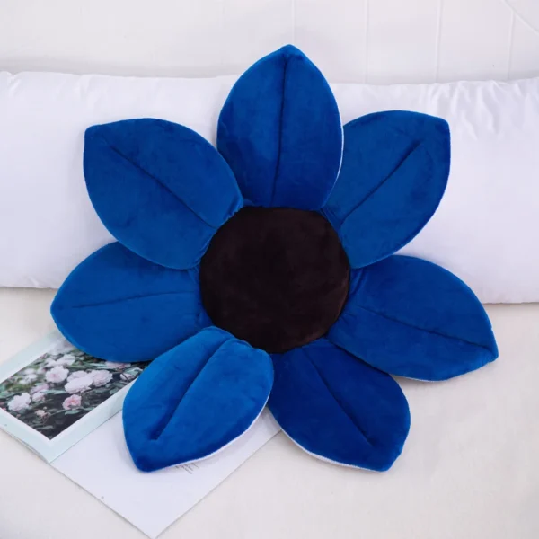 70cm Baby Blooming Bath Mat Flower Bathtub Newborn Foldable Four Petal Flower Shower Cushion Mat Baby Security Petal Seat Pad - Image 5