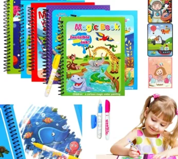 Magic Water Painting Book For Kids Baby Games Toys Montessori Coloring Books Baby Paint Educational Toys For Baby 1 2 3 Years