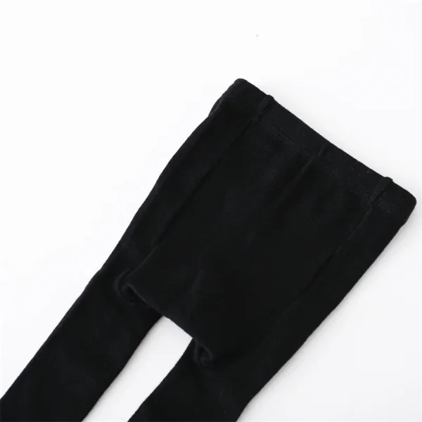 Lawadka Infant Baby Girl Tights Knitted Stockings for Girls Cotton Newborn Tights For Girls Casual White Black Toddler Pantyhose - Image 2