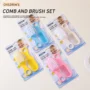 Newborn Safety Comb Brush for Removing Fetal Moss Baby Head Care Comb Brush Combination Massage Comb Brush Set Baby Accessories