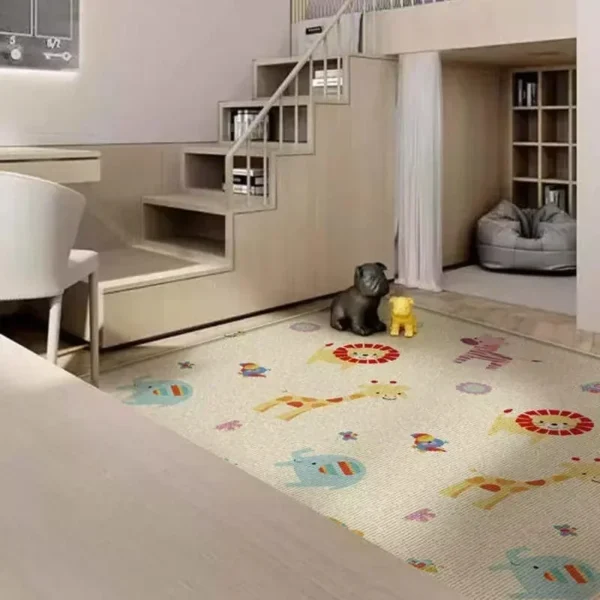 Activities mat for baby Outdoor Camping Mat Foldable Play Mat Double-Sided Cartoon Pattern Waterproof Carpet Easy to Carry - Image 5
