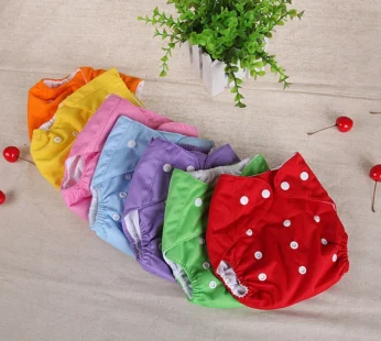 Baby Training Pants Buttons Diaper Baby Underwear Summer Washable Breathable Diaper Pants Baby Diapers Cotton Learning Trousers