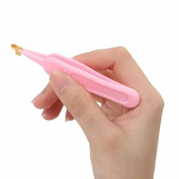 Baby Plastic Tweezers Nose Cleaner Tool Toddler Nasal Cavity Care Supplies Baby Essentials Kids Safety Tweezers Cleaning Forceps - Image 4