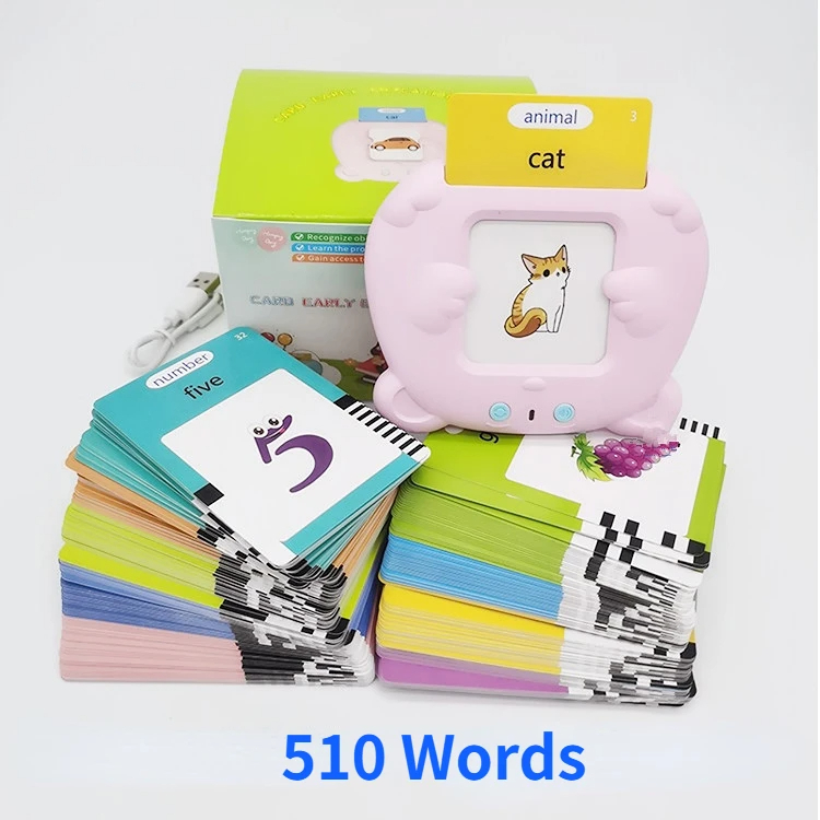 KIDS FLASH TALKING CARDS 200+ EDUCATIONAL WORDS - Image 6